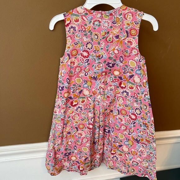 Mini Boden Girls Floral Sequin Dress Sizs 7-8 - Picture 3 of 4